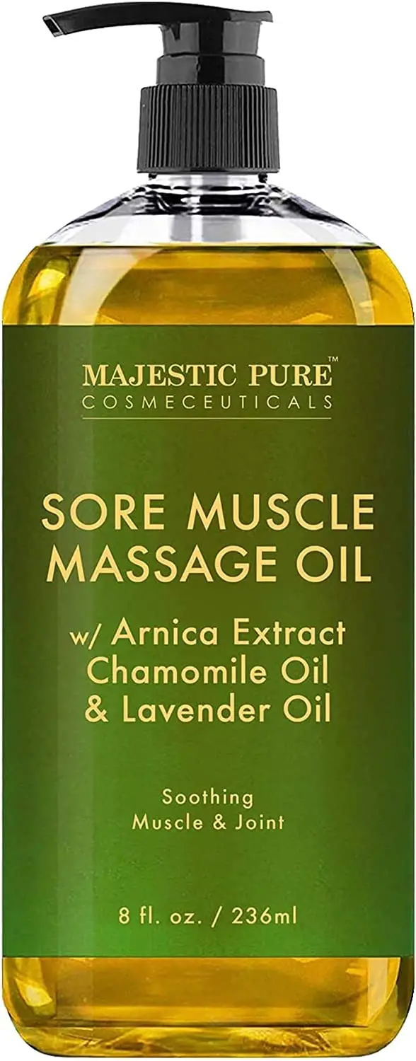 The Ultimate MAJESTIC PURE Arnica Guide for Fast Muscle Relief 1 MAJESTIC PURE Arnica Sore Muscle Massage Oil for Massage